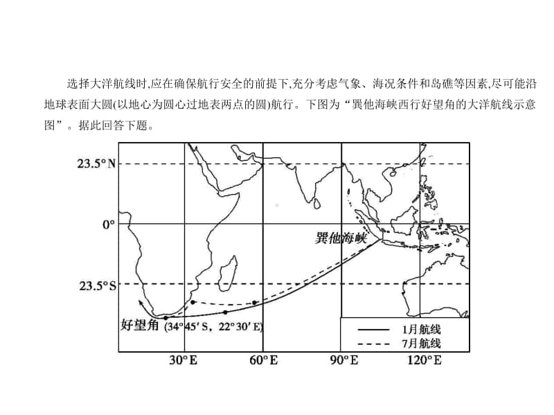 2021新高考地理复习练习课件：专题一　经纬网与地图.pptx_第3页