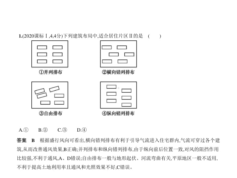 2021年新课标（老高考）地理复习练习课件：专题八　城市与城市化.pptx_第2页