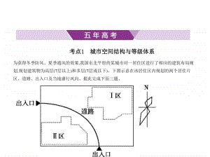 2021年新课标（老高考）地理复习练习课件：专题八　城市与城市化.pptx