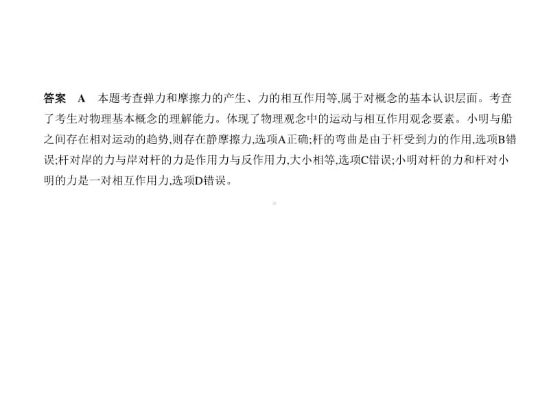 2021年新课标（老高考）物理复习练习课件：2-专题二　相互作用.pptx_第2页