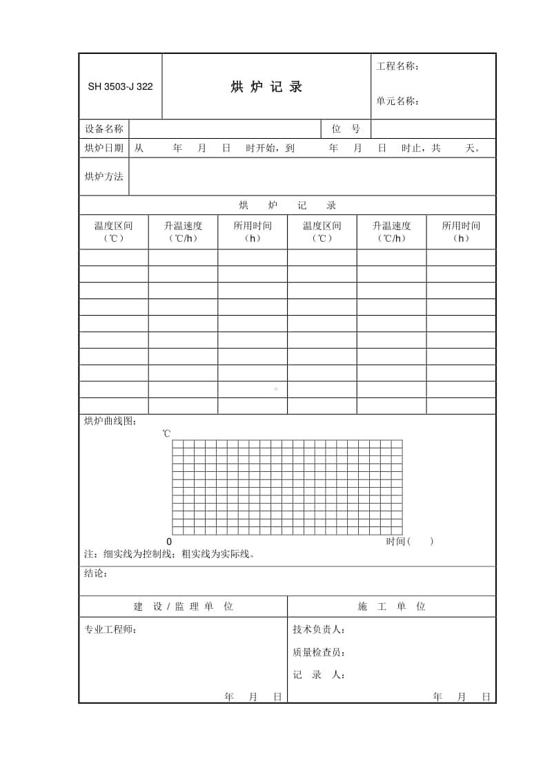 J322 烘炉记录.doc_第1页