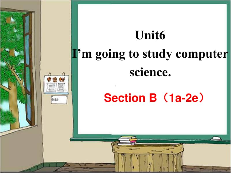 人教版八年级英语上册unit 6 Section B(1a-1e)课件.pptx_第2页