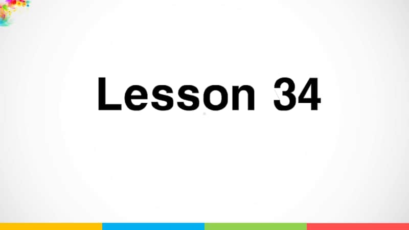 人教精通版四年级上册英语unit 6 I'm tall Lesson 34习题ppt课件.ppt_第1页