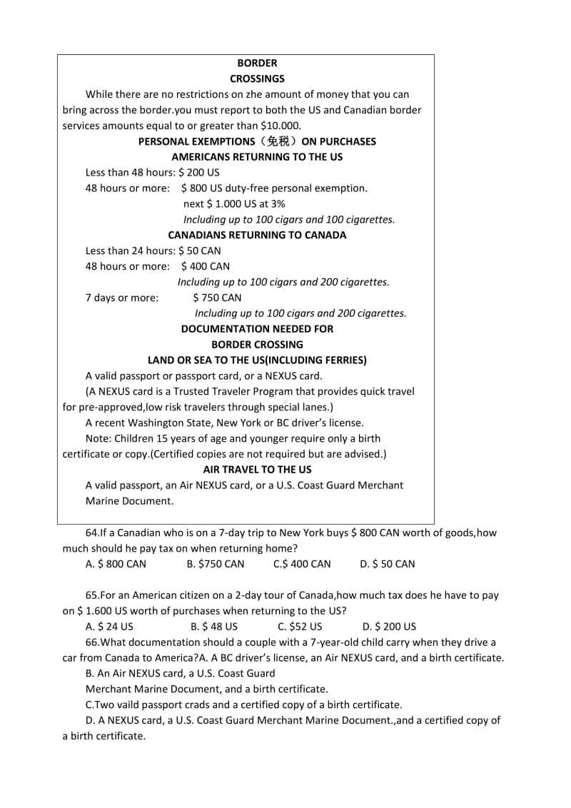 十年高考真题分类汇编（2010-2019） 英语 专题20 新闻报道、广告类阅读理解Word版无答案（原卷版） .doc_第3页