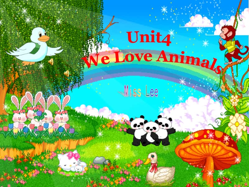 3三上U4-We-love-animals-第三课时.ppt_第1页