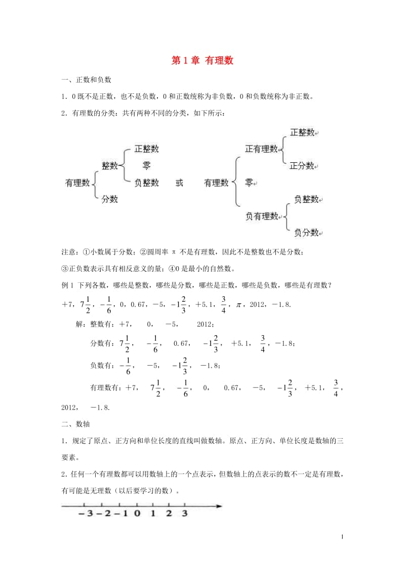 七年级数学上册1.5有理数的乘方《有理数》知识点解读-（新版）新人教版.doc_第1页