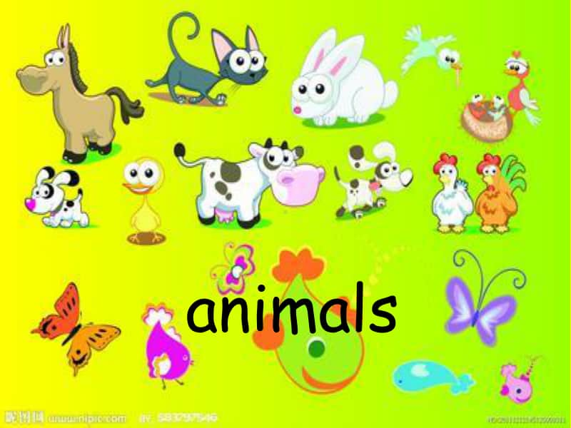 1unit4-We-love-animals-第一课时.ppt_第1页