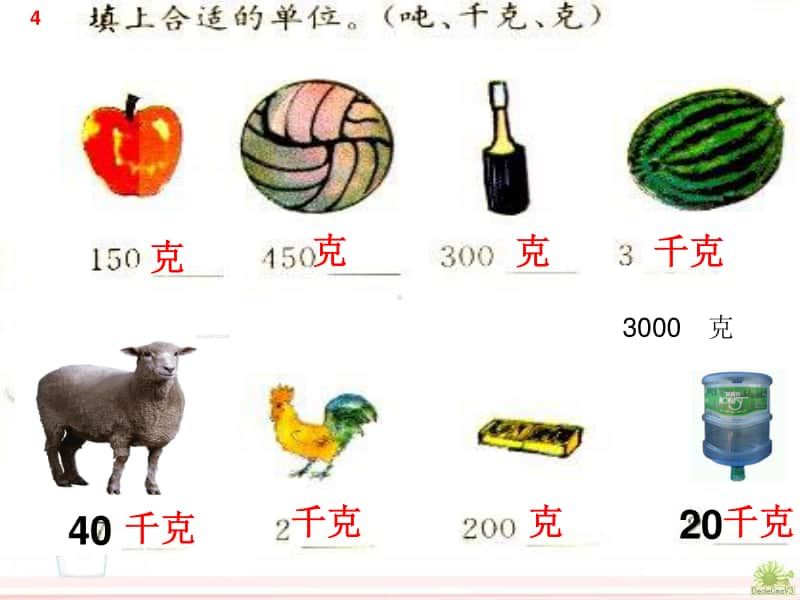 人教版三上吨的认识(1)课件.ppt_第2页