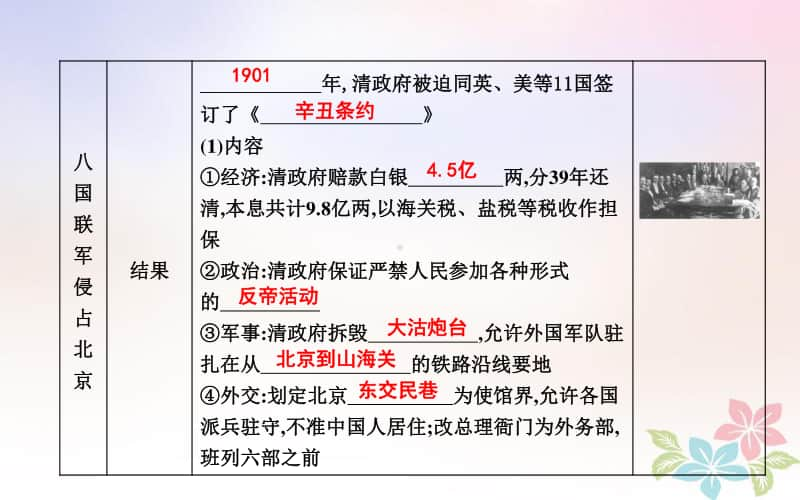 人教部编版八年级上册历史第二单元近代化的早期探索与民族危机的加剧第7课抗击八国联军ppt课件.ppt_第3页