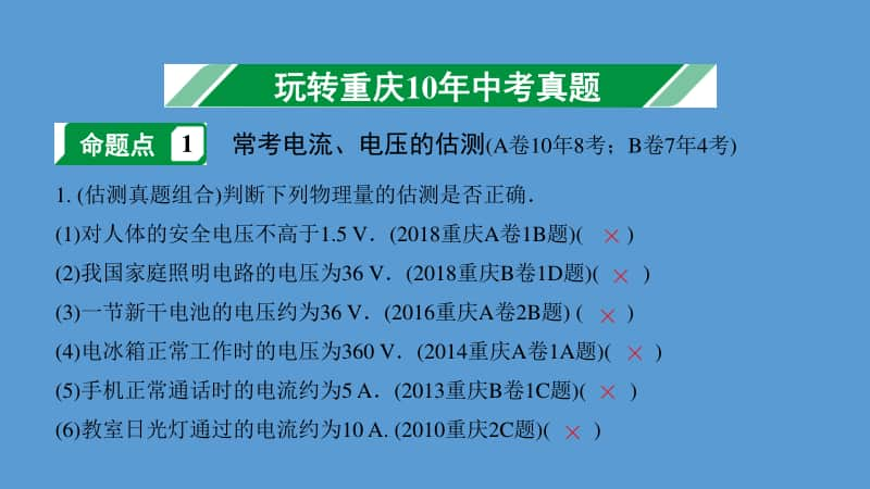 初中物理 12-1.微专题一电流和电路电压电阻.pptx_第2页