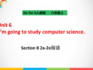 （精）Unit 6 SectionB2a-2e 课件ppt（含练习 音频视频素材）.ppt