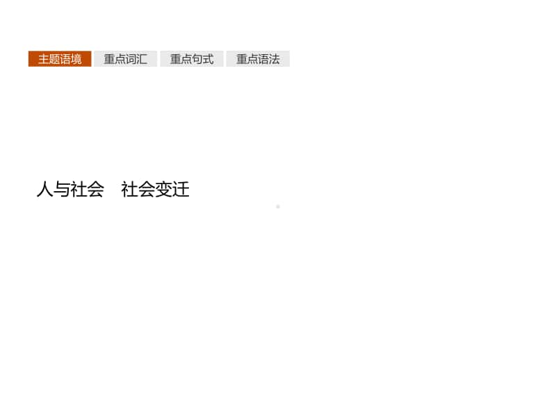 （课件）Unit 3　单元重点小结 （新教材）外研版（2020）选择性必修第二册同步课件 (共12张PPT).pptx_第2页