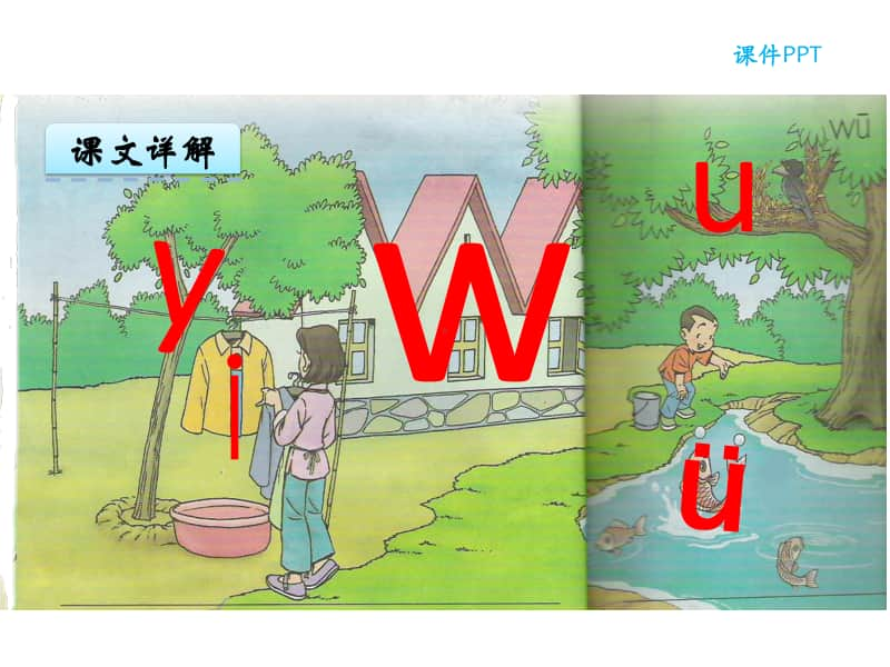 部编版一上语文汉语拼音2 i u ü y w.ppt_第2页