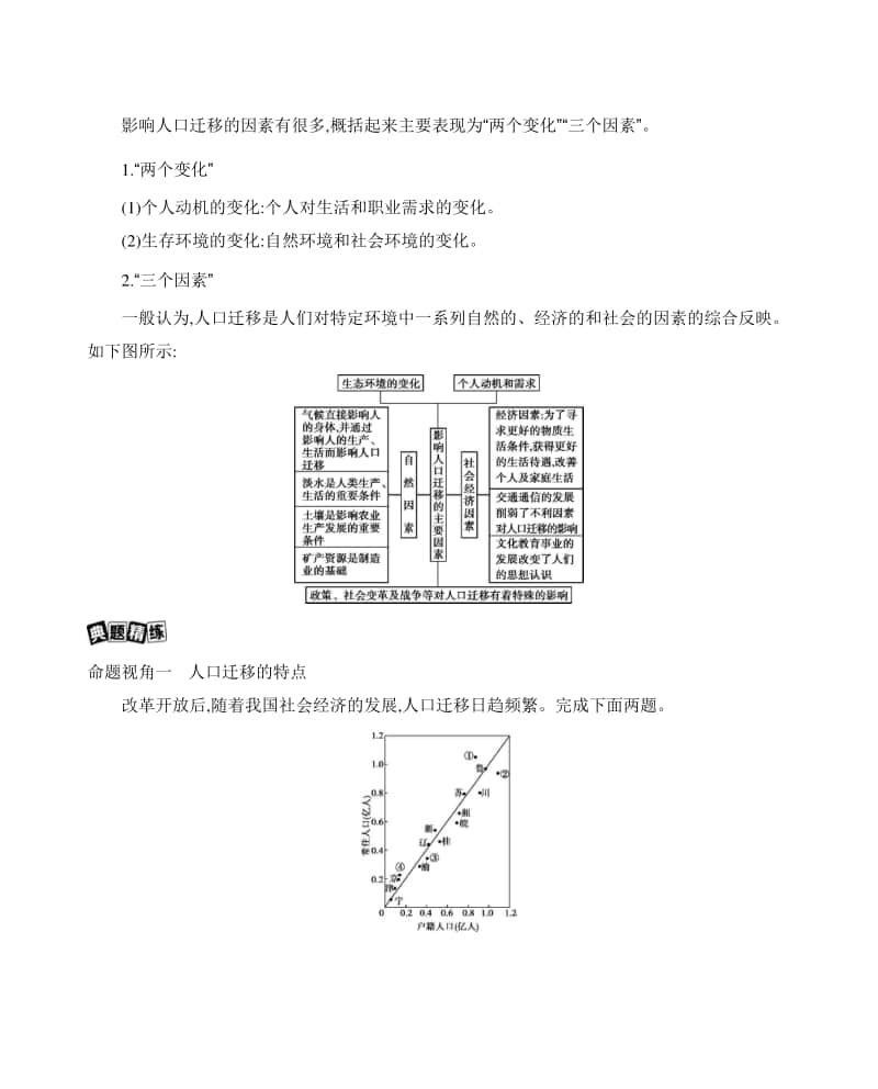 第二讲　人口的空间变化（2021高中地理必修一》）(001).docx_第3页