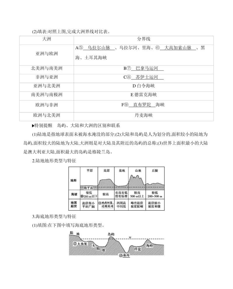 第一讲　世界地理概况（2021高中地理必修一》）(001).docx_第2页