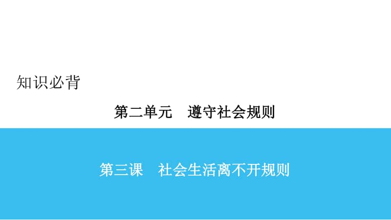 人教部编版八年级上册道德与法治知识点必背 第3课ppt课件.ppt_第1页