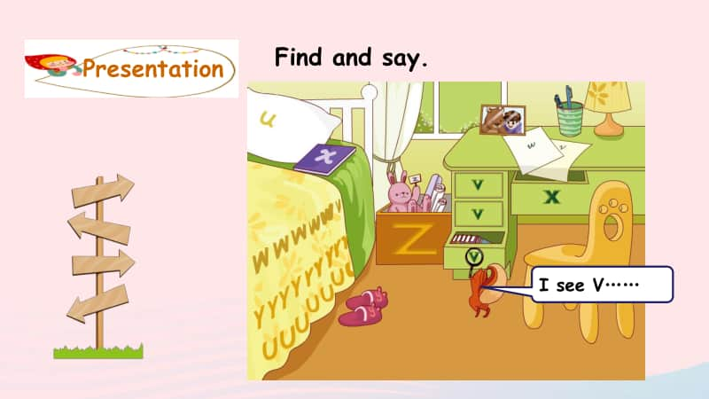 人教版PEP三年级上册英语unit6Part B Start to read&ampamp;Let’s check&ampamp;Let’s sing&ampamp;Part C Story time.ppt_第3页