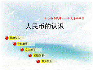 （精）青岛版（六三制）一年级下册数学人民币的认识ppt课件（含教案）.ppt