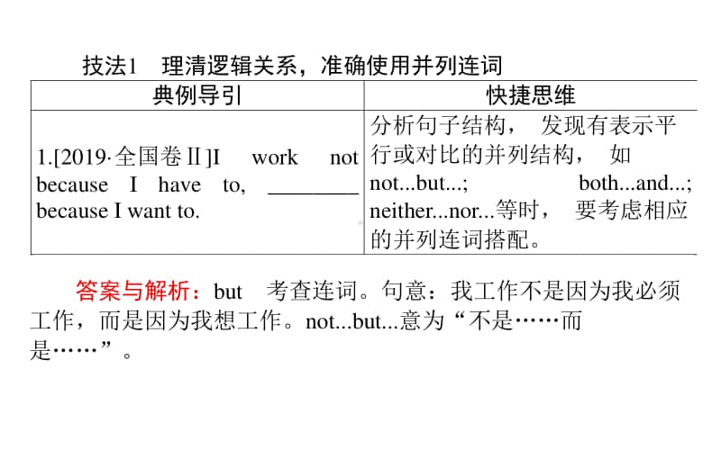 2021届新高考英语二轮专题复习课件：4.3.2 并列连词和三大从句 .ppt_第3页