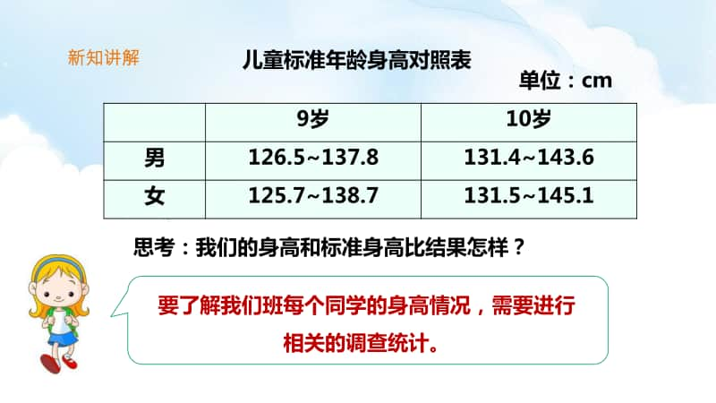 西师大版四年级下册数学第八单元第三课时我们长高了ppt课件（含教案）.ppt_第3页