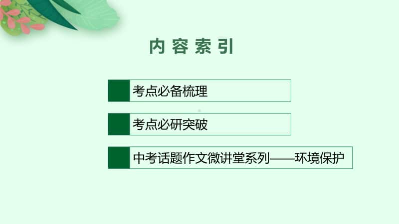 2021年安徽省中考英语复习：第二板块　九年级(全一册) 第21课时　Unit 13~Unit 14.pptx_第2页