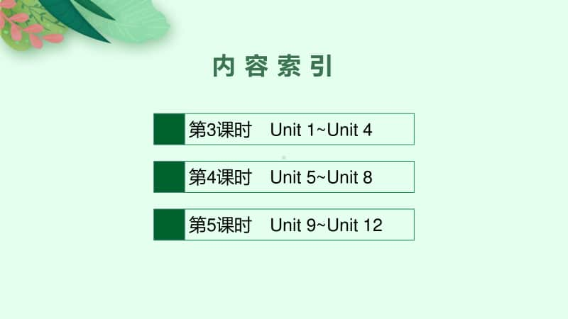 2021年安徽省中考英语复习：熟词生义第二部分　七年级(下册).pptx_第2页