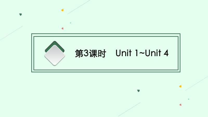 2021年安徽省中考英语复习：熟词生义第二部分　七年级(下册).pptx_第3页