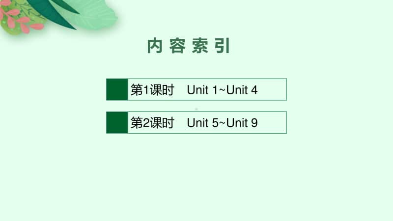 2021年安徽省中考英语复习：熟词生义第一部分　七年级(上册).pptx_第2页