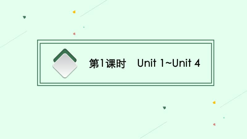 2021年安徽省中考英语复习：熟词生义第一部分　七年级(上册).pptx_第3页