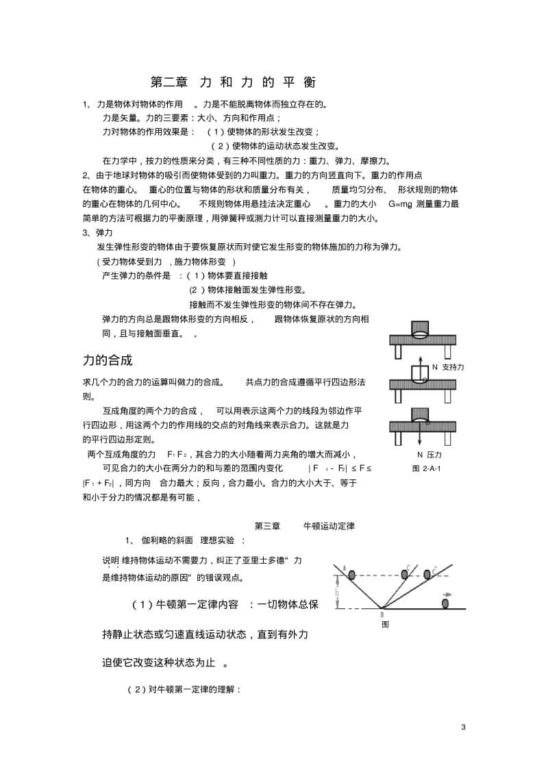 上海高一物理知识点整理.pdf_第3页