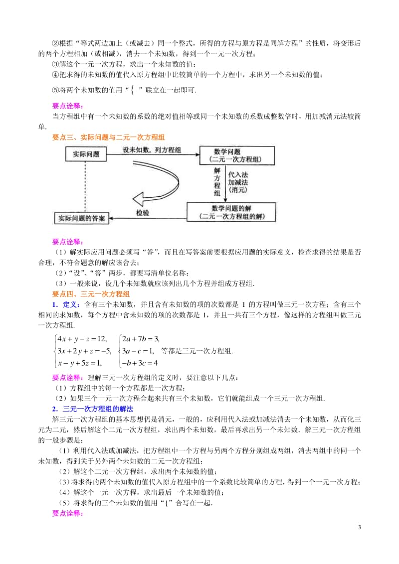 《二元一次方程组》全章复习与巩固(基础)知识讲解.doc_第3页