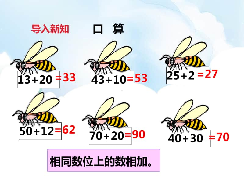 （精）冀教版一年级下册数学《两位数加两位数（不进位）》ppt课件（含教案+练习题）.pptx_第2页