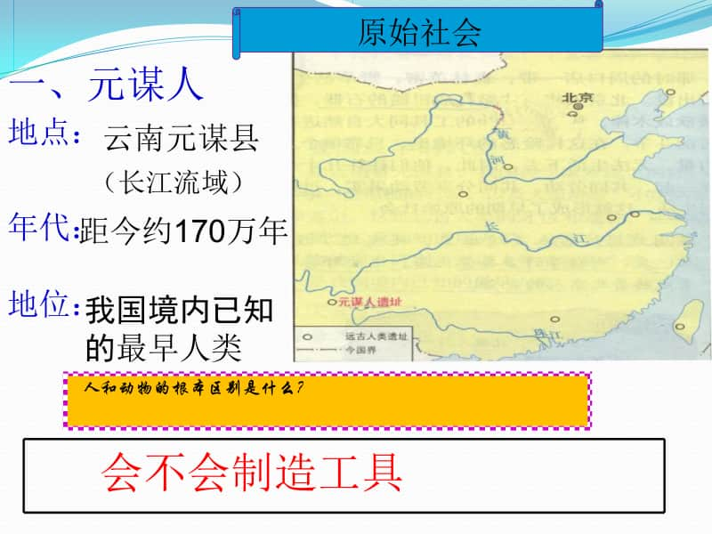 部编人教版七年级上册历史第一单元 史前时期：中国境内人类的活动复习(共25张PPT).pptx_第2页