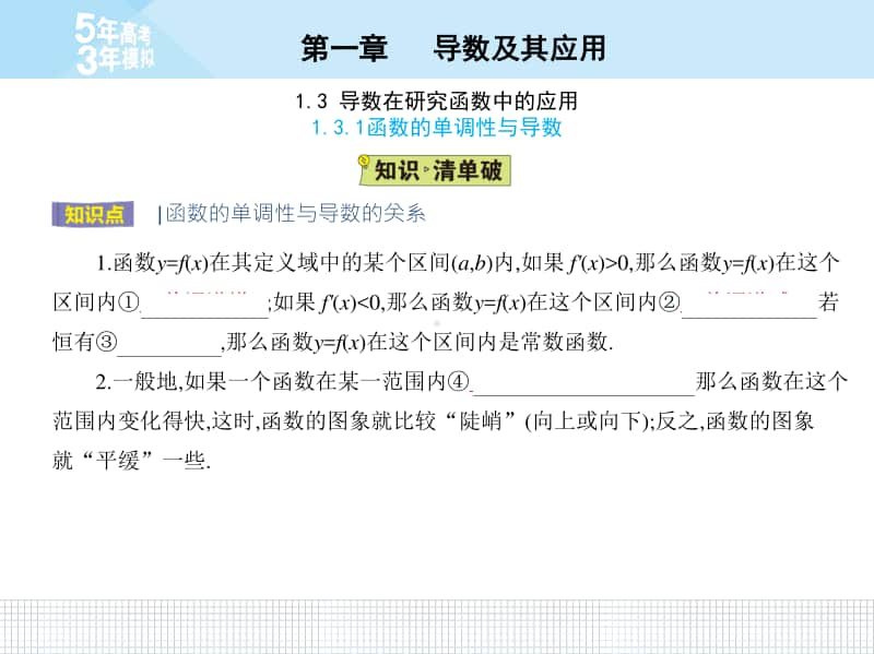 1.3.1函数的单调性与导数 (02)（2021人教A版） 高中数学选修2-2资料）.pptx_第2页