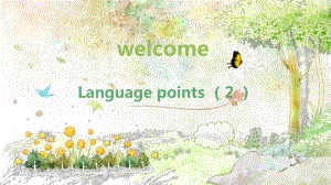 2020新人教版必修一英语Welcome unit language points ppt课件（含学案）.pptx