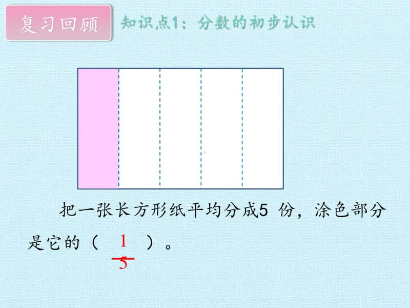 三年级上册数学课件-八 分数的初步认识复习课件 - 西师大版 (共17张PPT).pptx_第3页