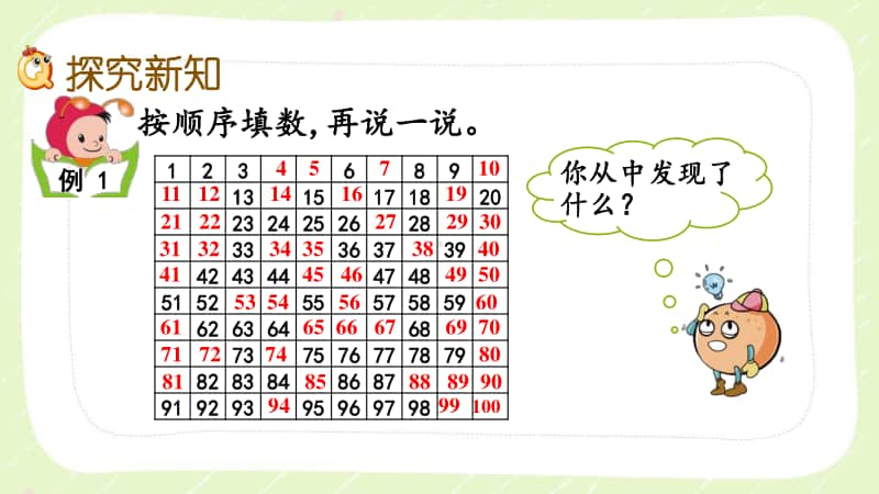 西师大版一年级数学下册第一单元《1.7数的顺序》PPT课件.pptx_第3页