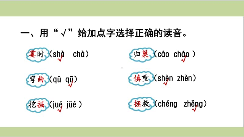 统编版四年级语文上册期末复习(字词专题复习).ppt_第3页