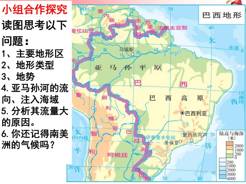 初中地理 七年级下册巴西 课件.ppt_第3页