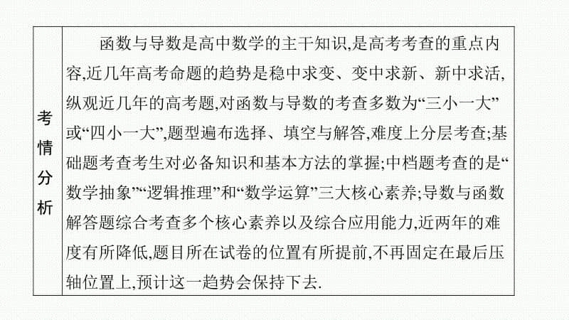 2021新高考数学二轮复习：专题二 2.1　函数概念、性质、图象专项练.pptx_第2页