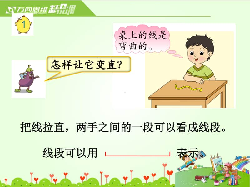 苏教版二上数学《认识线段》教学课件.ppt_第2页