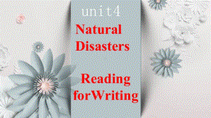 2020新人教版必修一unit4 reading for writing课件（48张）ppt.pptx