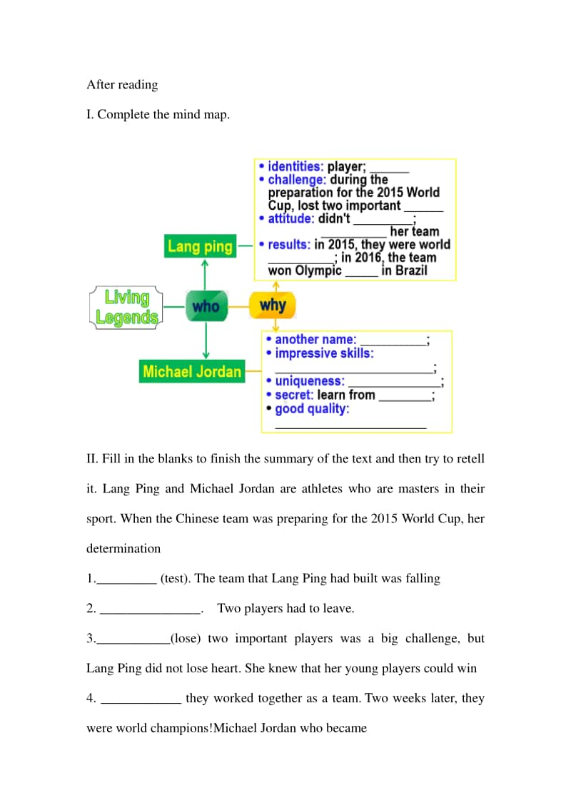 2020新人教版人教新版高中英语Book 1 Unit 3 SPORTS AND FITNESS reading 教学设计.docx_第3页