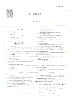 中考数学总复习专题知识要点.docx