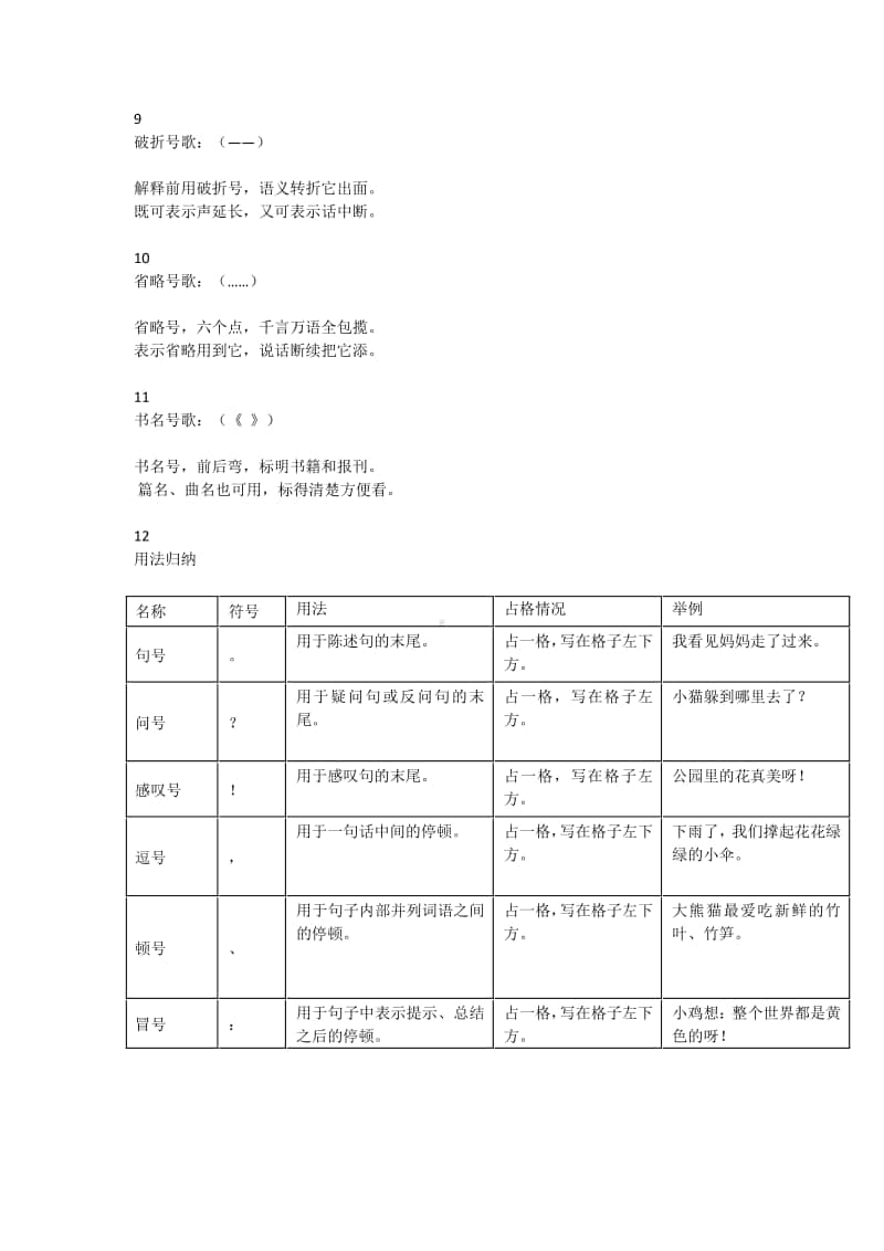 部编版一年级 符号儿歌.doc_第2页