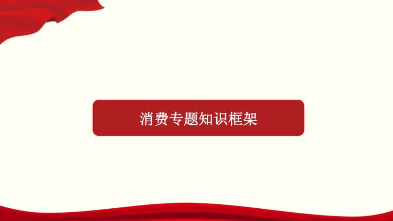 专题04 消费专题知识框架（14张ppt）-2021高中政治经济生活二轮复习课件.pptx_第1页