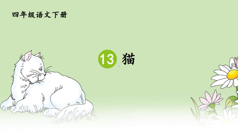 精）统编版四年级下册语文13猫ppt课件（含教案+视频）.ppt_第3页