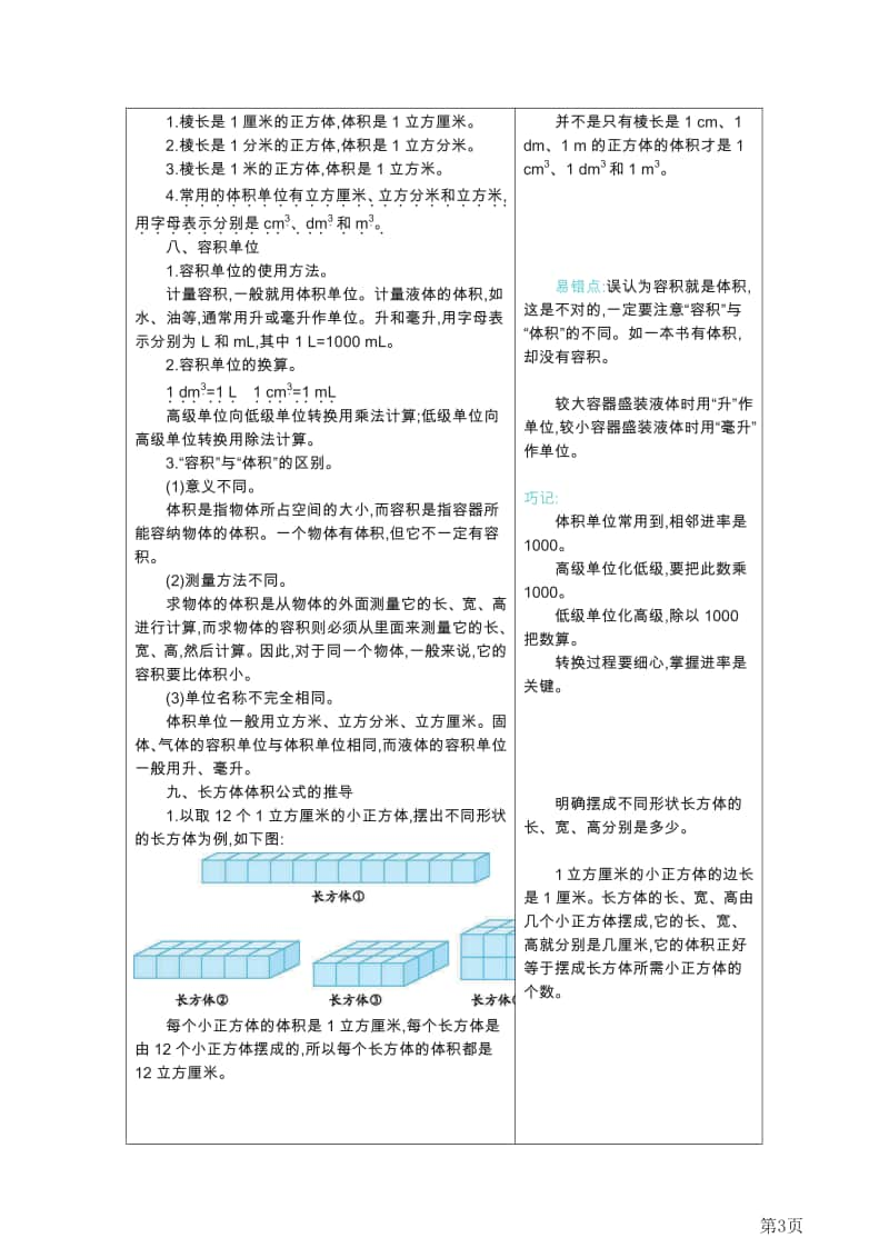 六年级上册数学苏教版知识要点.pdf_第3页