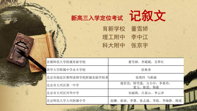 见字如面记叙文评分标准 课件（28张PPT）.ppt_第1页