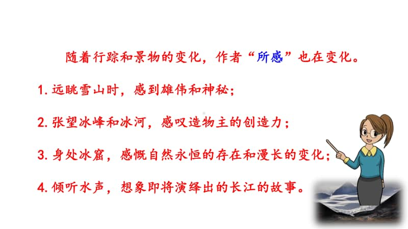 八年级下册语文部编版探索积累课件18 在长江源头各拉丹冬.pptx_第3页